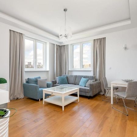 Przestronny Apartament Z Widokiem Na Miasto W Warszawie Warschau Exterior foto